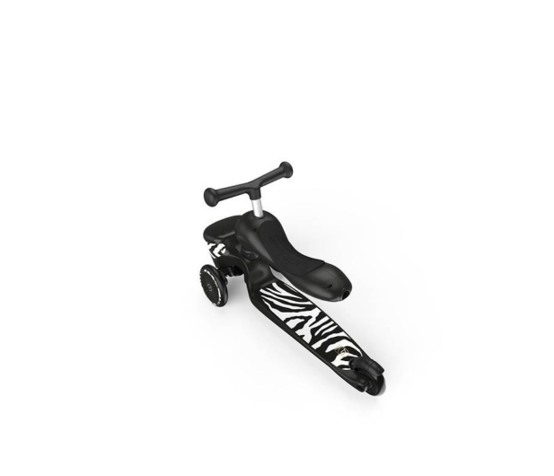 Scoot & Ride Highwaykick 1 Lifestyle Jeździk i hulajnoga 2w1 Zebra - 1109681 - zdjęcie 7